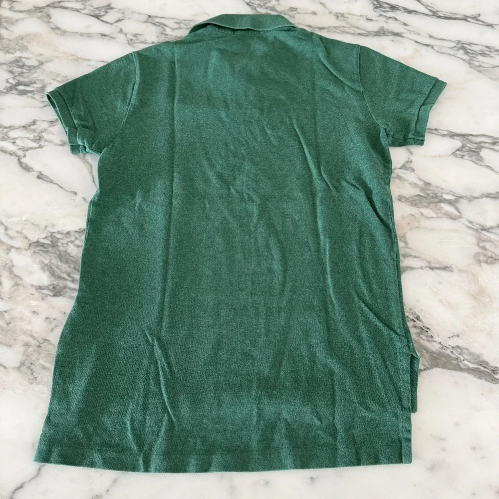 POLO Ralph Lauren Polo Shirt Mens Green 100% Cotton, Size Small